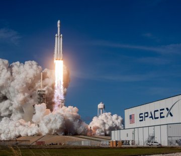 SpaceX - lancement fusée