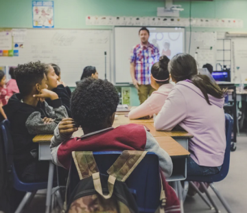 Salle de classe en primaire